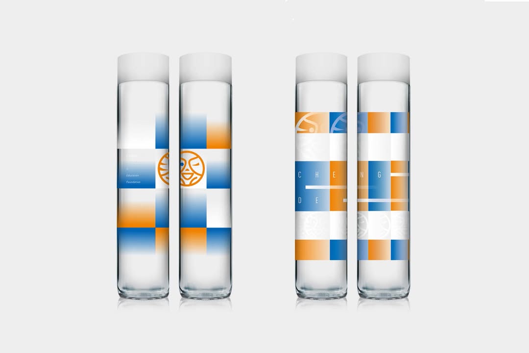 Beanincave 洞豆媒體設計－Foundation  Mineral Water Visual Packaging Design 創意實驗作品
